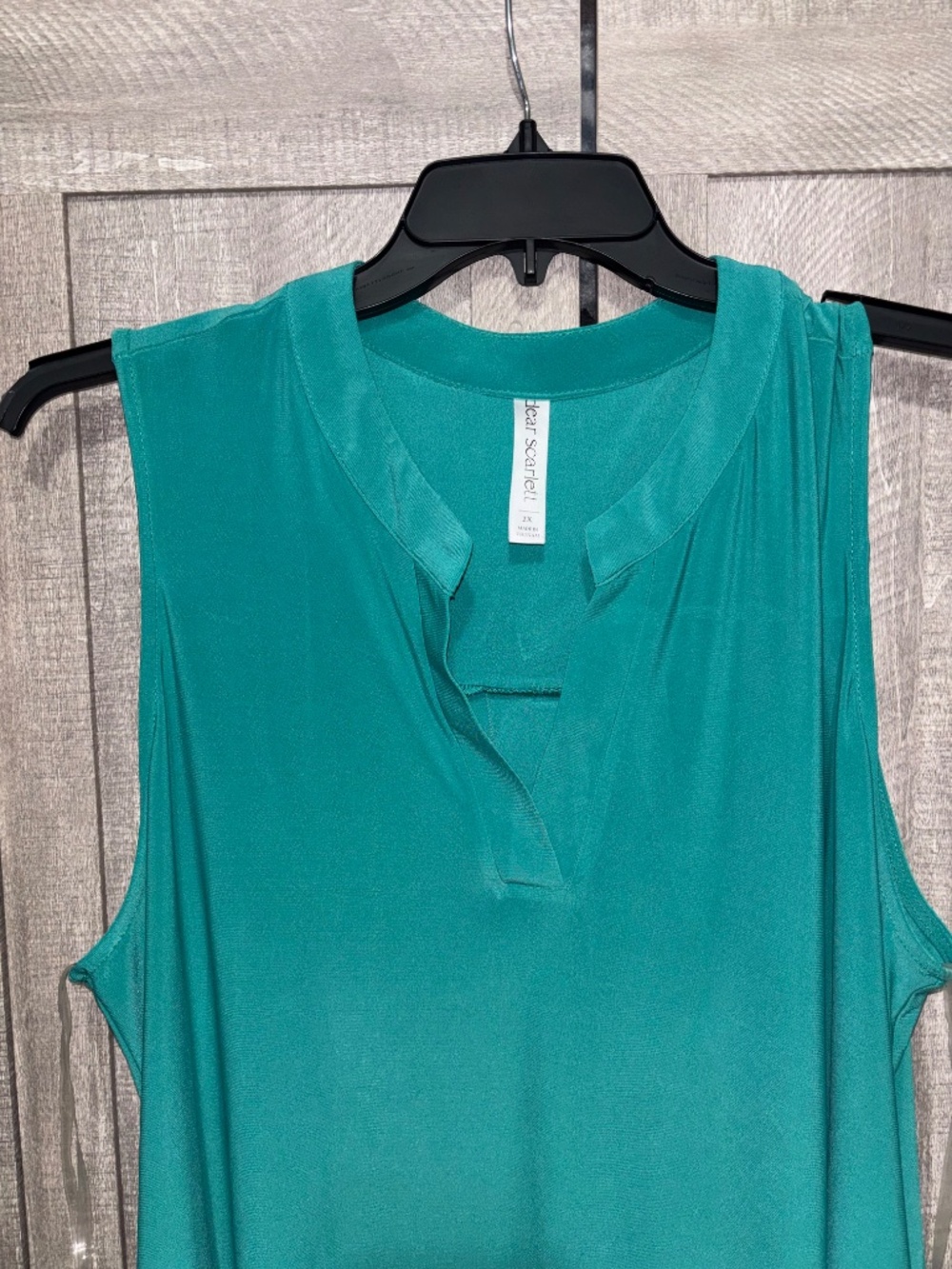 Set of 2 Dear Scarlett Sleeveless Wrinkle Free Lizzy Dresses 2X - Picture 3 of 9